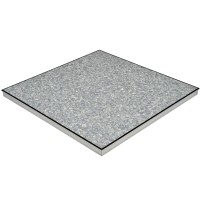 Example of a technical floor covered with a conducting vinyl covering