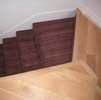 Revêtement d'escalier et parquet réalisés par Comey